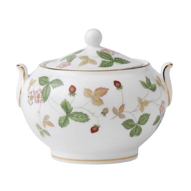 Wedgwood Wild Strawberry 0.7-oz.Teapot | Wayfair